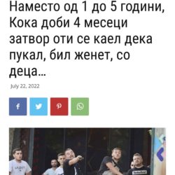 Приказна за таткото албанец, таткото македонец, реформата во правосудството...