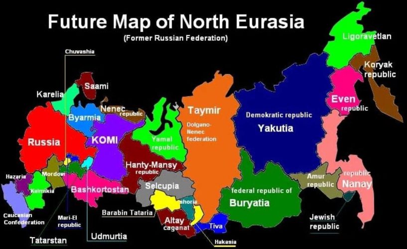 Поделба на Русија!